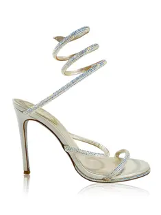 Sandália René Caovilla Multi Transmission Preta - CSC606 Original