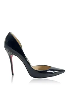 Sapato de Salto Christian Louboutin Bianca 140 Preto - AFJA1