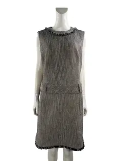 sachin and babi light blue dress Karenmillen Cotton Woven Prom Skirt with Dropped Waist Detail