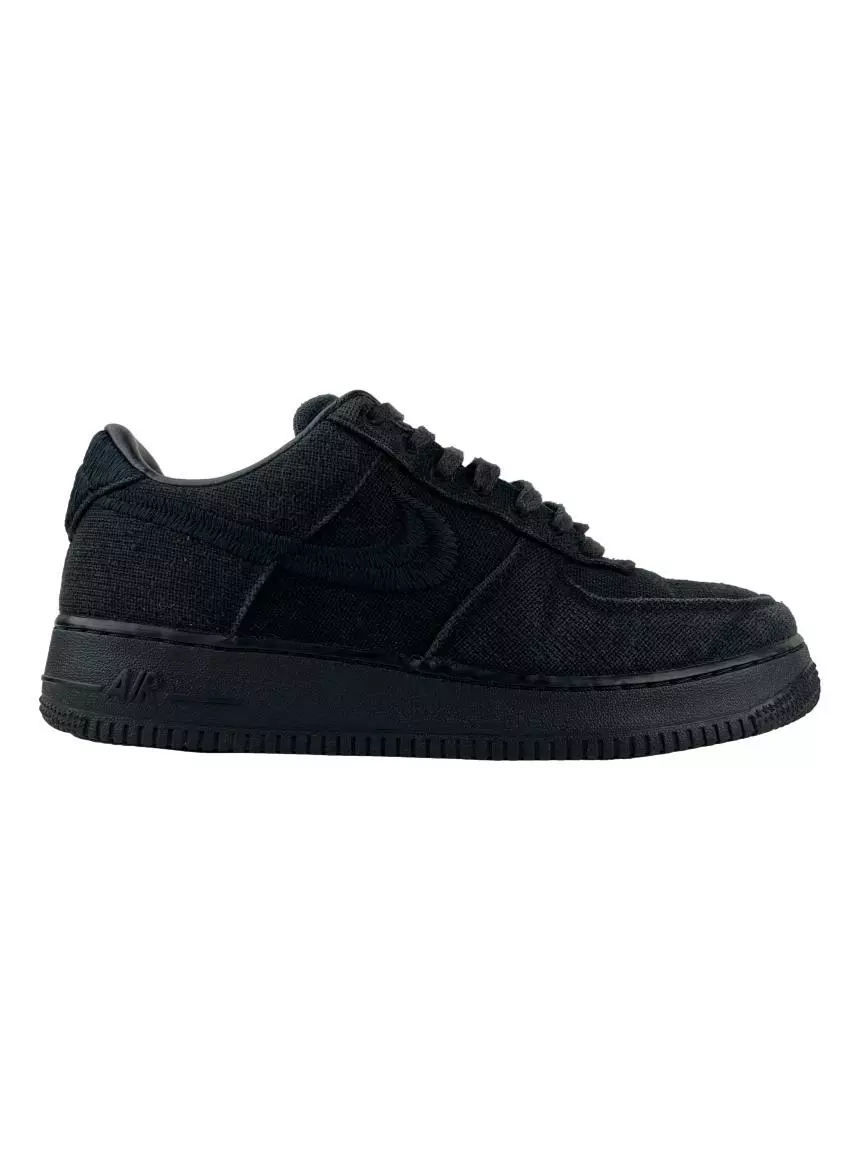 高評価なギフト Sneaker Nike Air Force 1 Triple Black x Stussy - AKW62 靴
