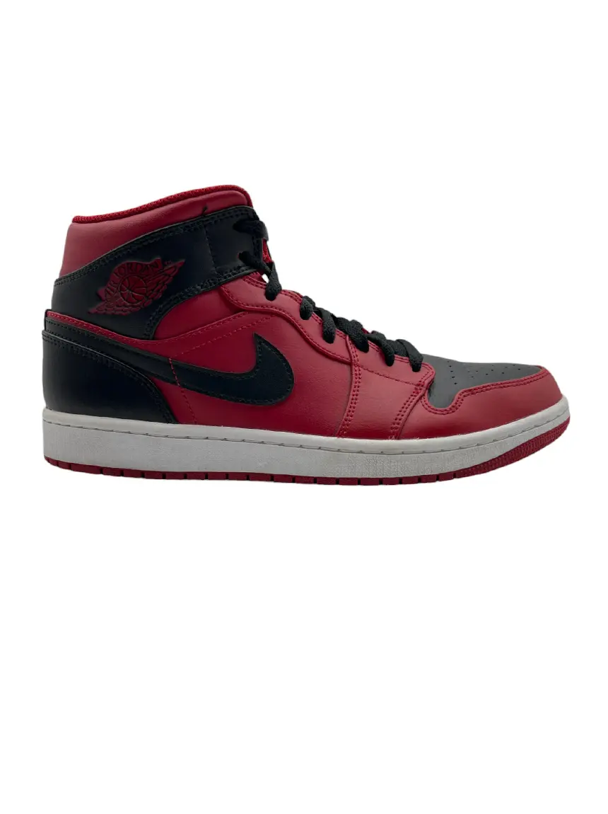 服/ファッション AIR JORDAN 1 MID  REVERSE BRED Sneaker Nike Air Jordan 1 Mid 