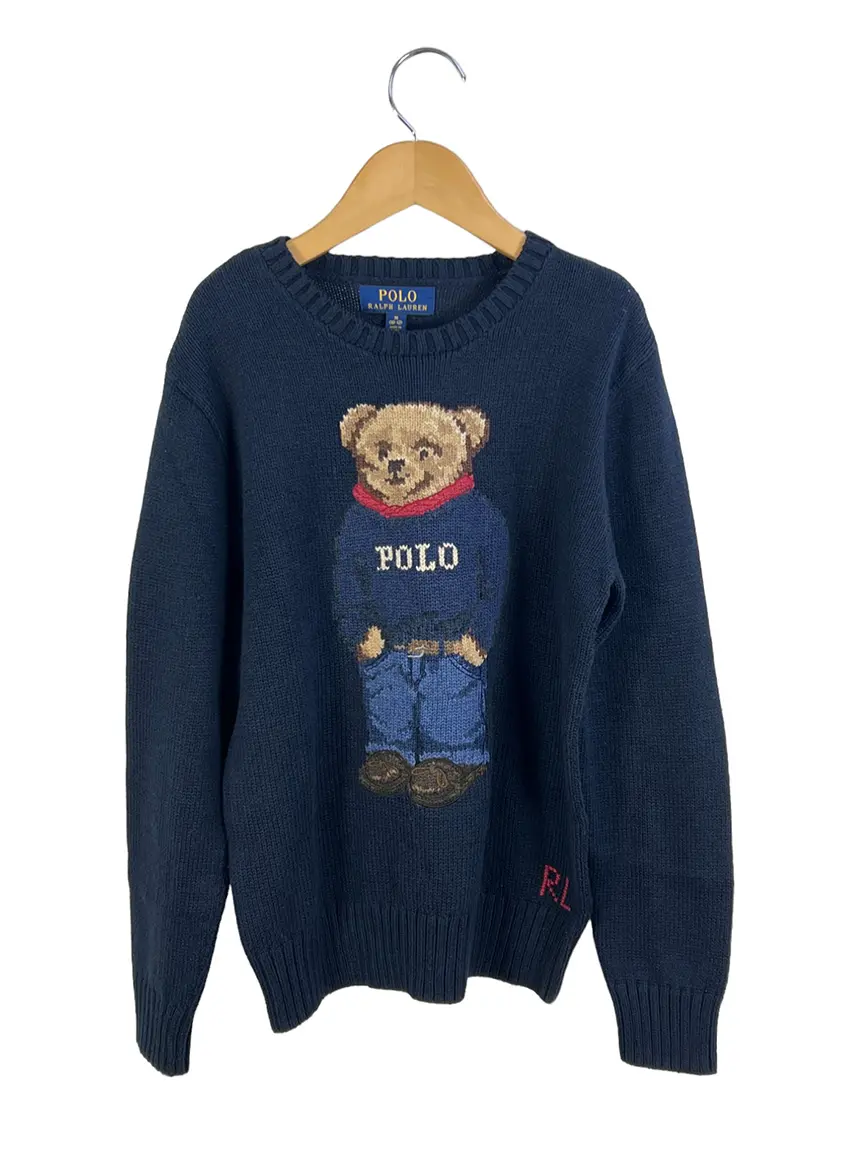 Suéter Polo Ralph Lauren Tricot Azul - NAU215 Original | Etiqueta