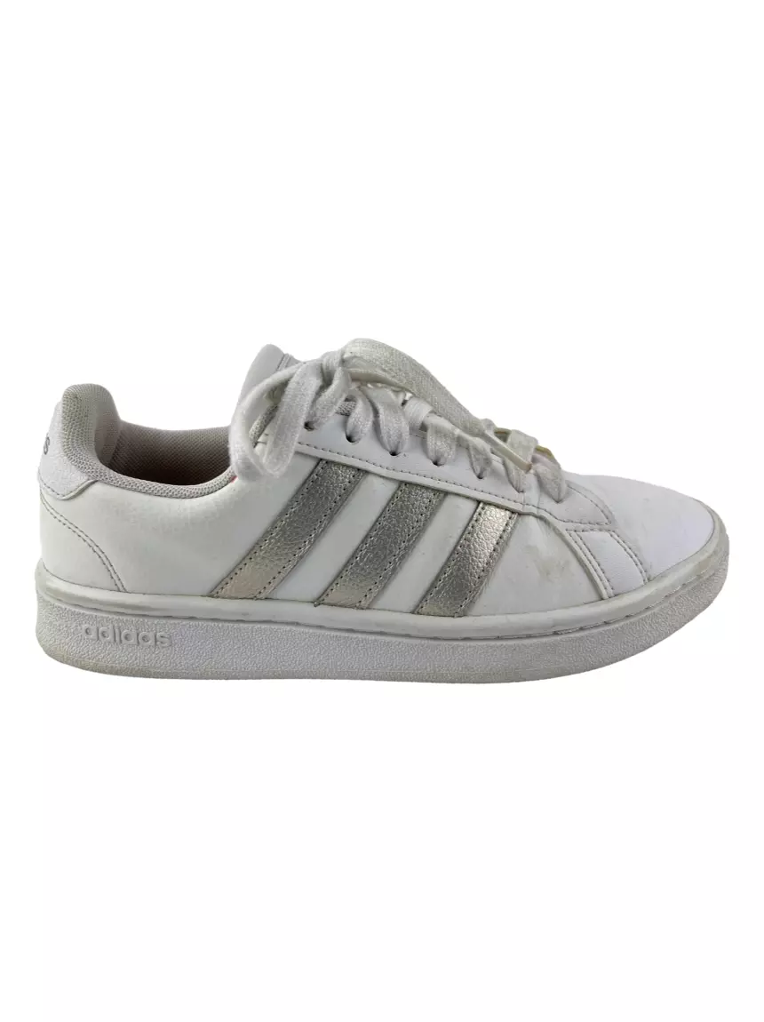 Tênis Adidas Superstar Couro Branco Original - BIJL1