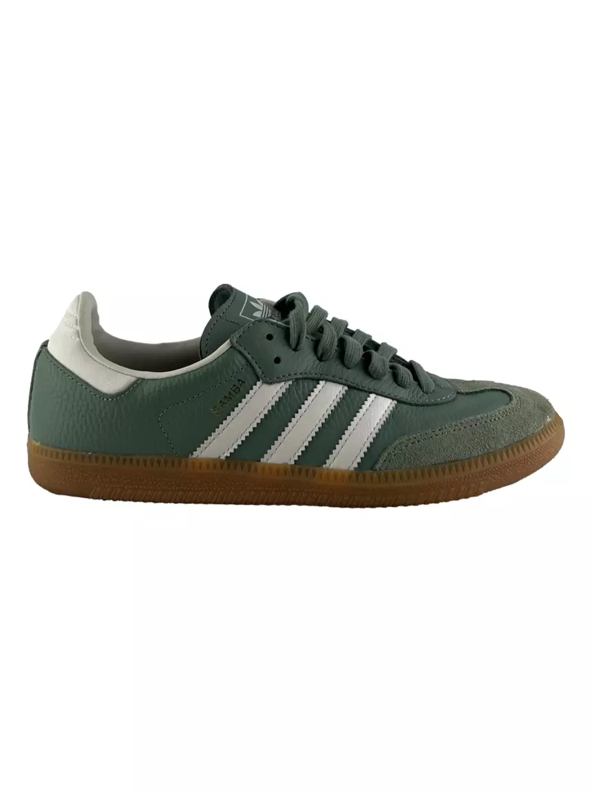 Tênis Adidas Samba OG Verde - AJF145 Original | Etiqueta Única