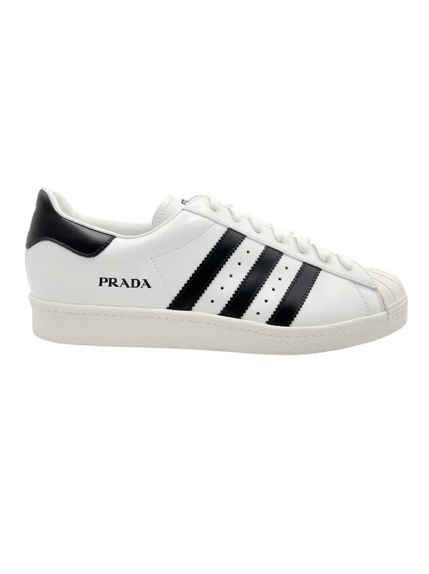 Tenis Adidas X Prada Superstar Branco Original Etiqueta Unica