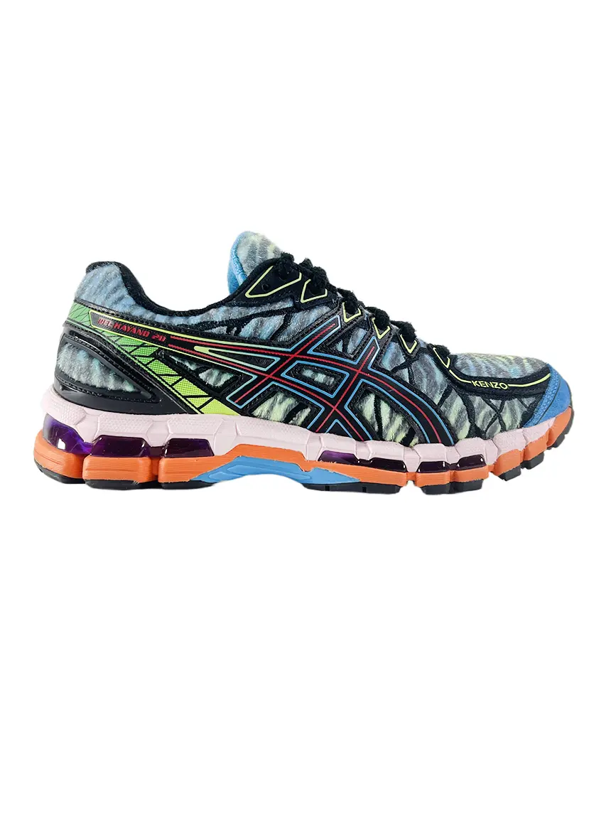 Tênis Asics X Kenzo Gel Kayano 20 'Cyan Zebra' - BJIG77 Original