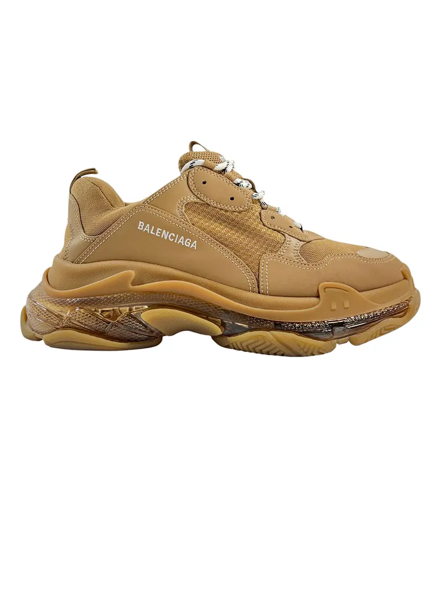 Tênis Balenciaga Triple S Bege - CTYJ6 Original | Etiqueta Única