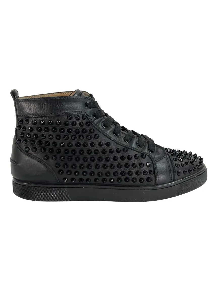 Tênis Christian Louboutin Louis Spike Preto - CHBX4 Original
