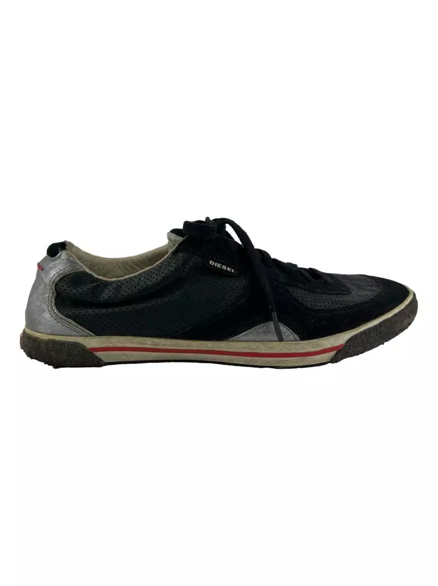 Tenis best sale diesel couro