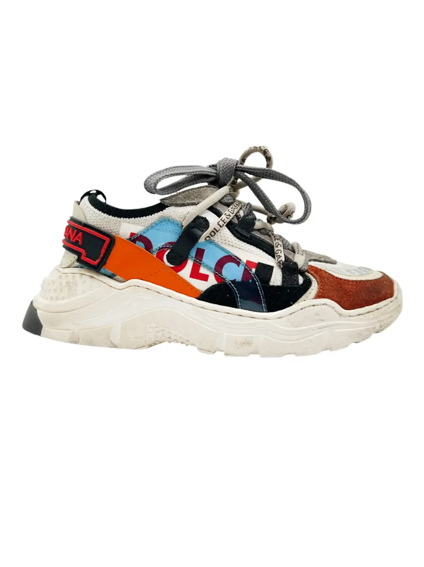 Tênis Dolce & Gabbana Mesh Multicolor - ADYA97 Original | Etiqueta