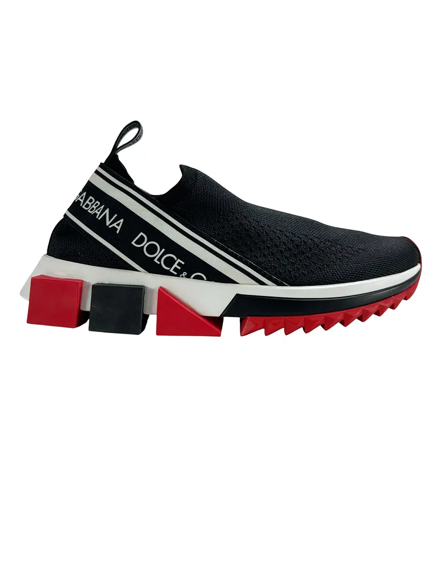 Tênis Dolce & Gabbana Sorrento Melt 'Black Red' - KXE16 Original