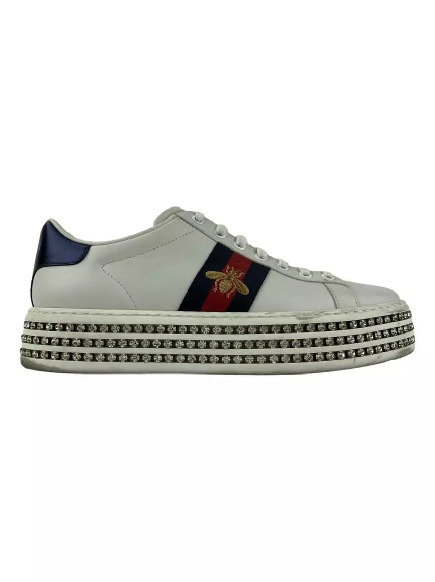 Tenis hot sale gucci crystal