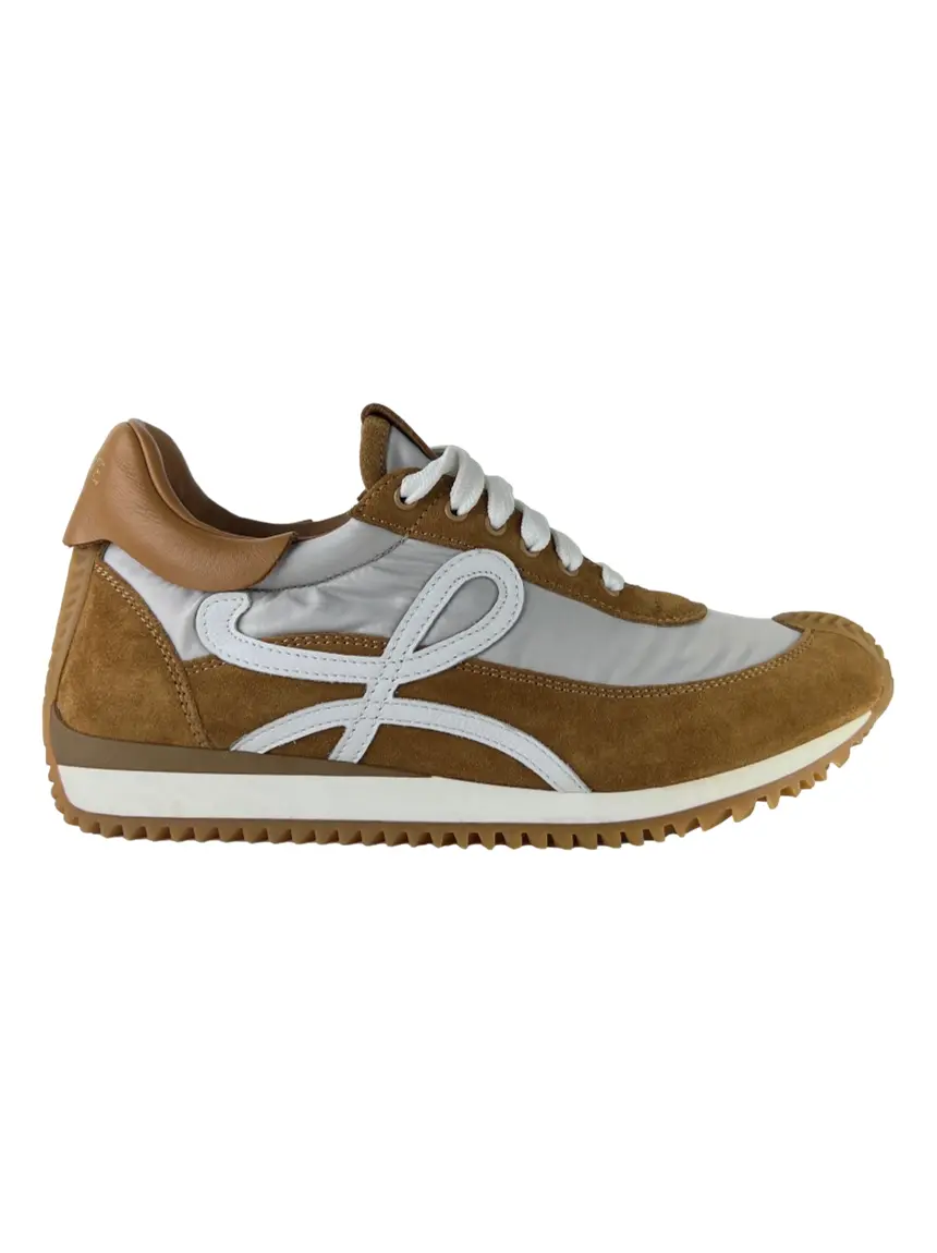 Tênis Loewe Flow Runner Bege - CAB62 Original | Etiqueta Única
