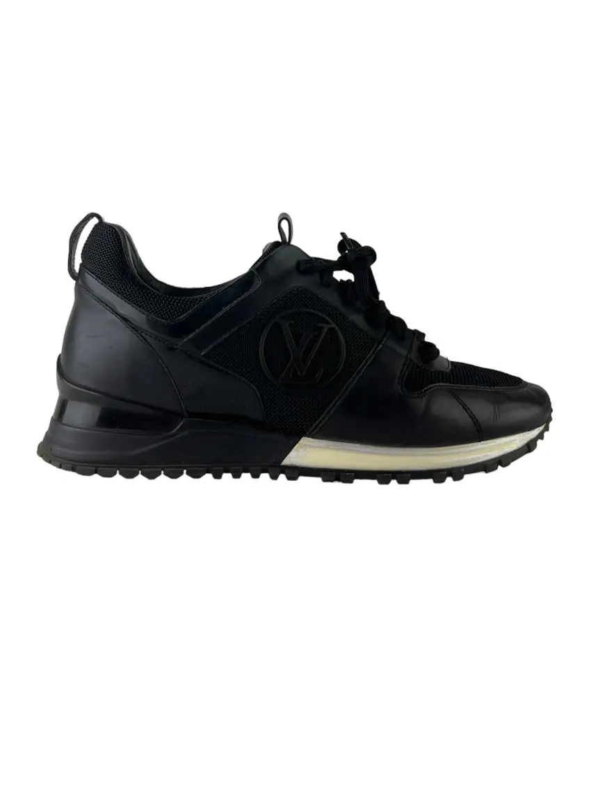 Tênis Louis Vuitton Mesh Run Away Preto IZT32 Original
