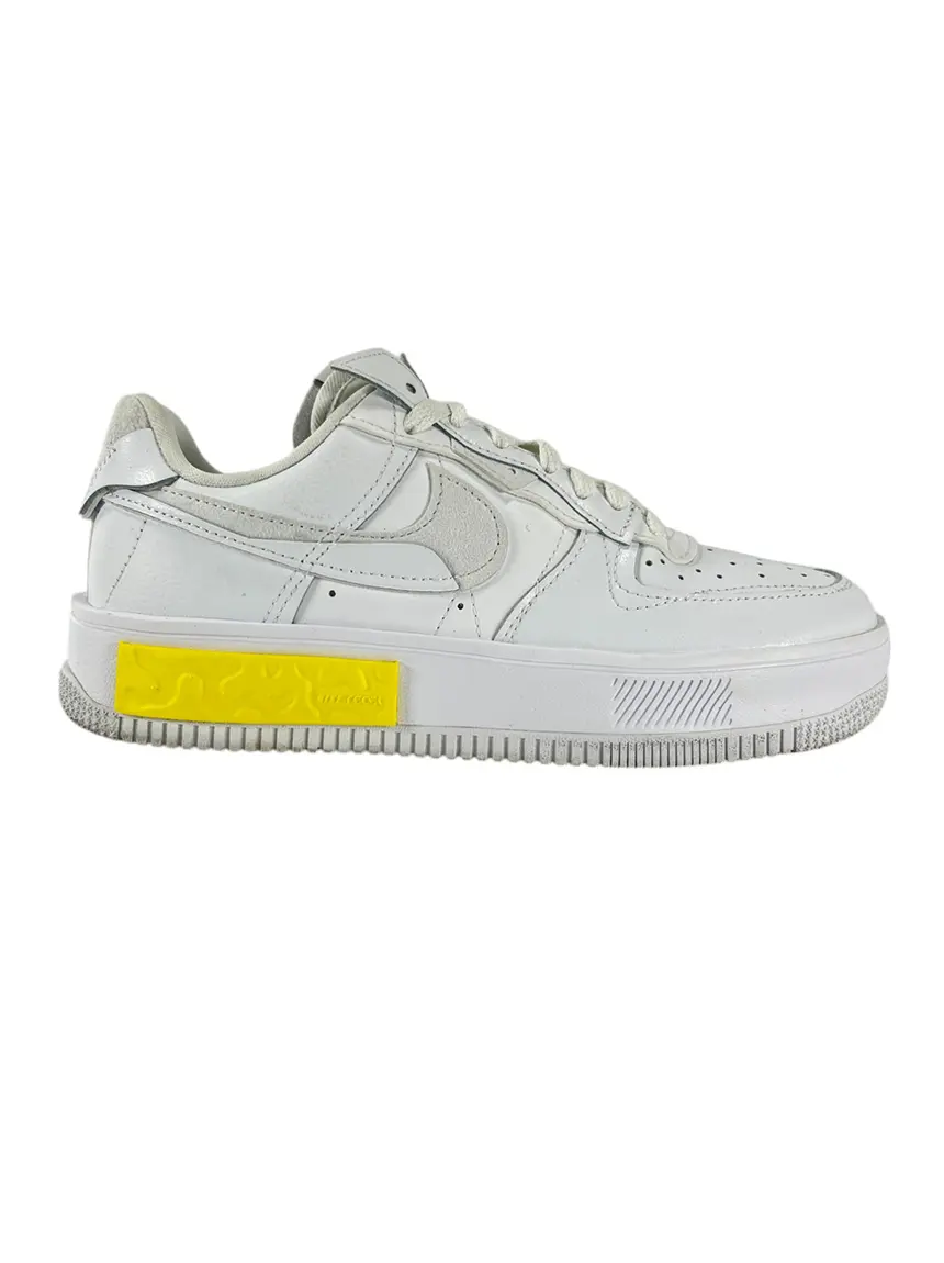 Tênis Nike Air Force 1 Fontanka 'White Opti Yellow' - BISJ101