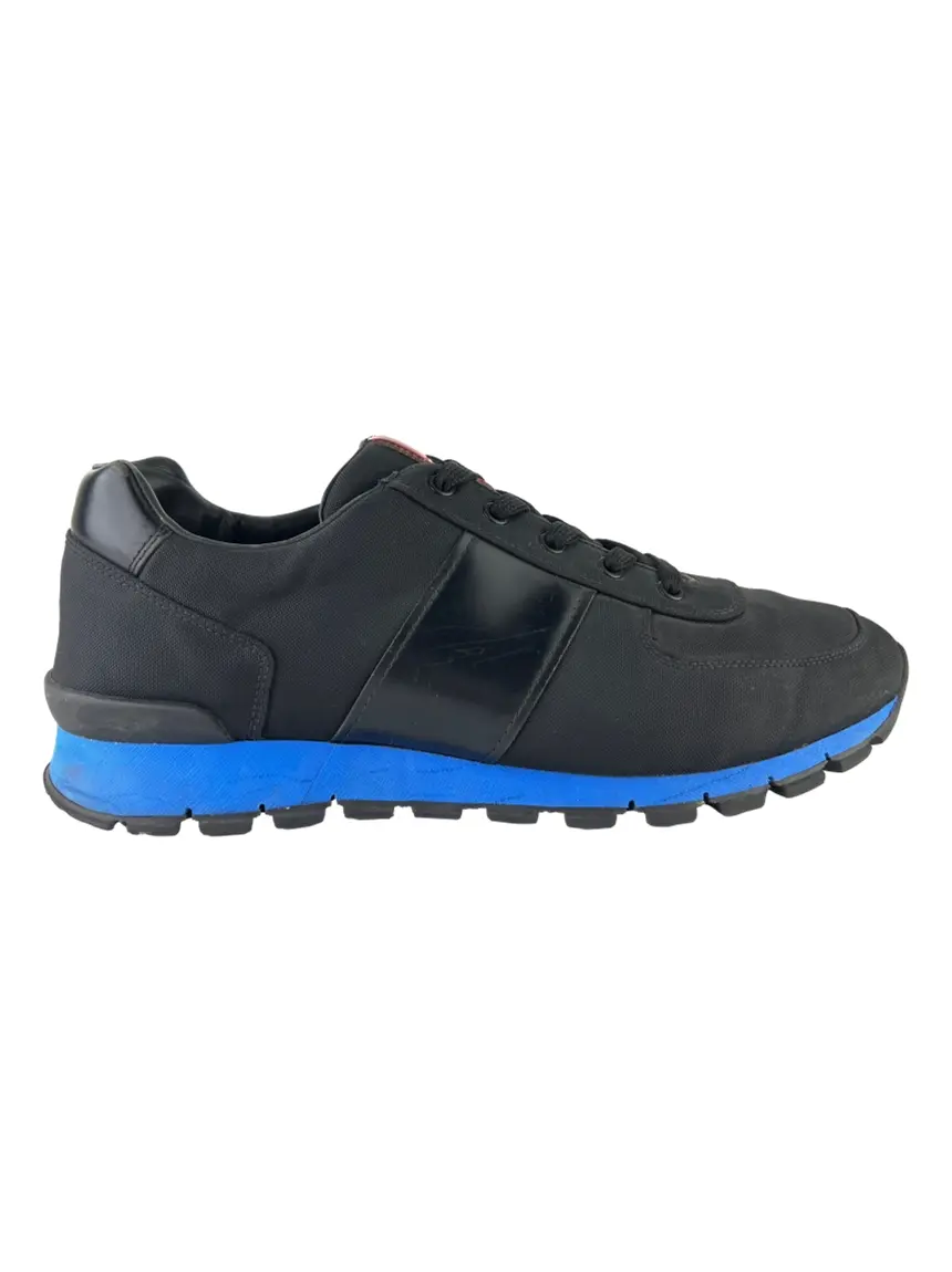Tênis Prada Low Canvas Preto - CEZX19 Original | Etiqueta Única