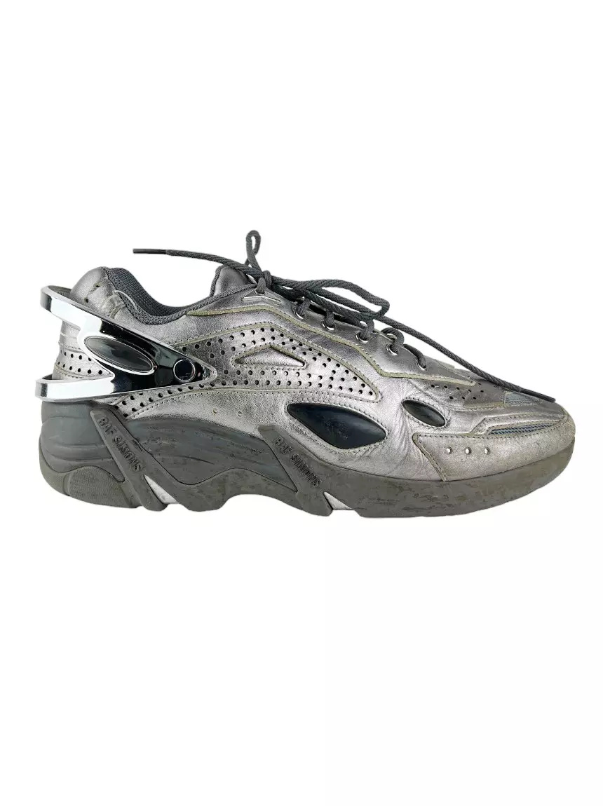 Tênis Raf Simons Cylon 21 'Silver' - AAET33 Original | Etiqueta Única