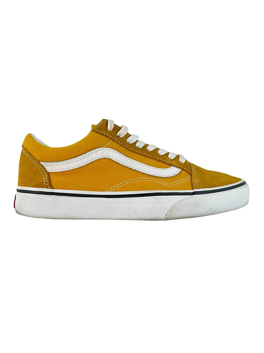 Tênis Vans Tecido Amarelo FG201 Original Etiqueta Única