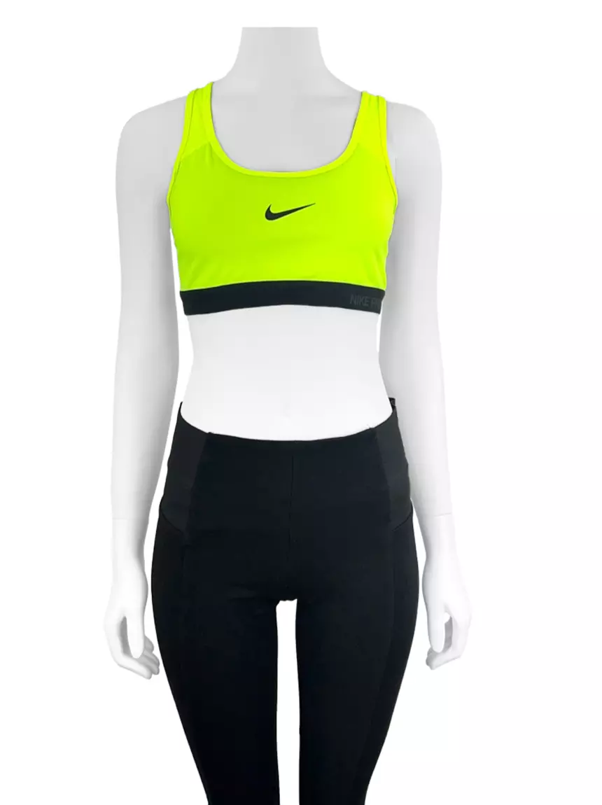 Top Nike PRO Verde Neon Original - BCH5790