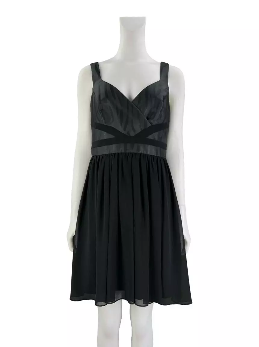 Vestido Armani Exchange Curto Preto Original AFYC2 Etiqueta nica