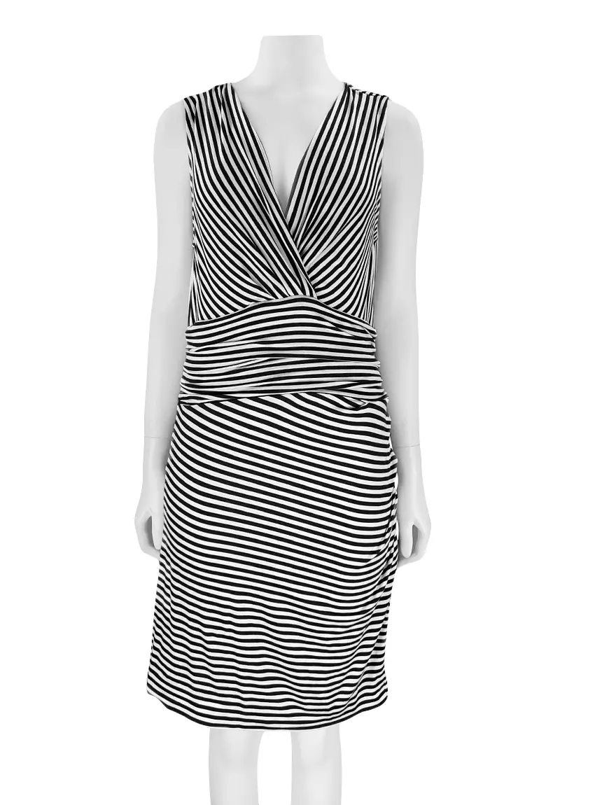 Diane von furstenberg striped 2024 dress