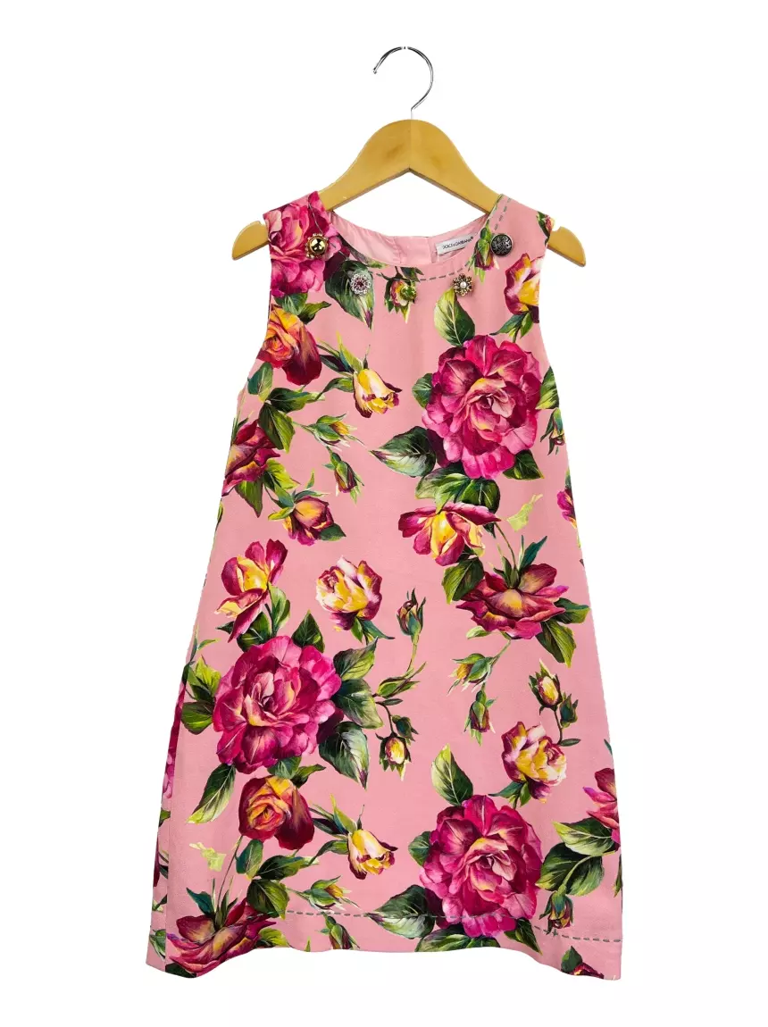Vestido Midi De Gala Dolce&Gabbana Estampado Floral - Talla 42 Para Mujer - Nuevo Sin Etiquetas