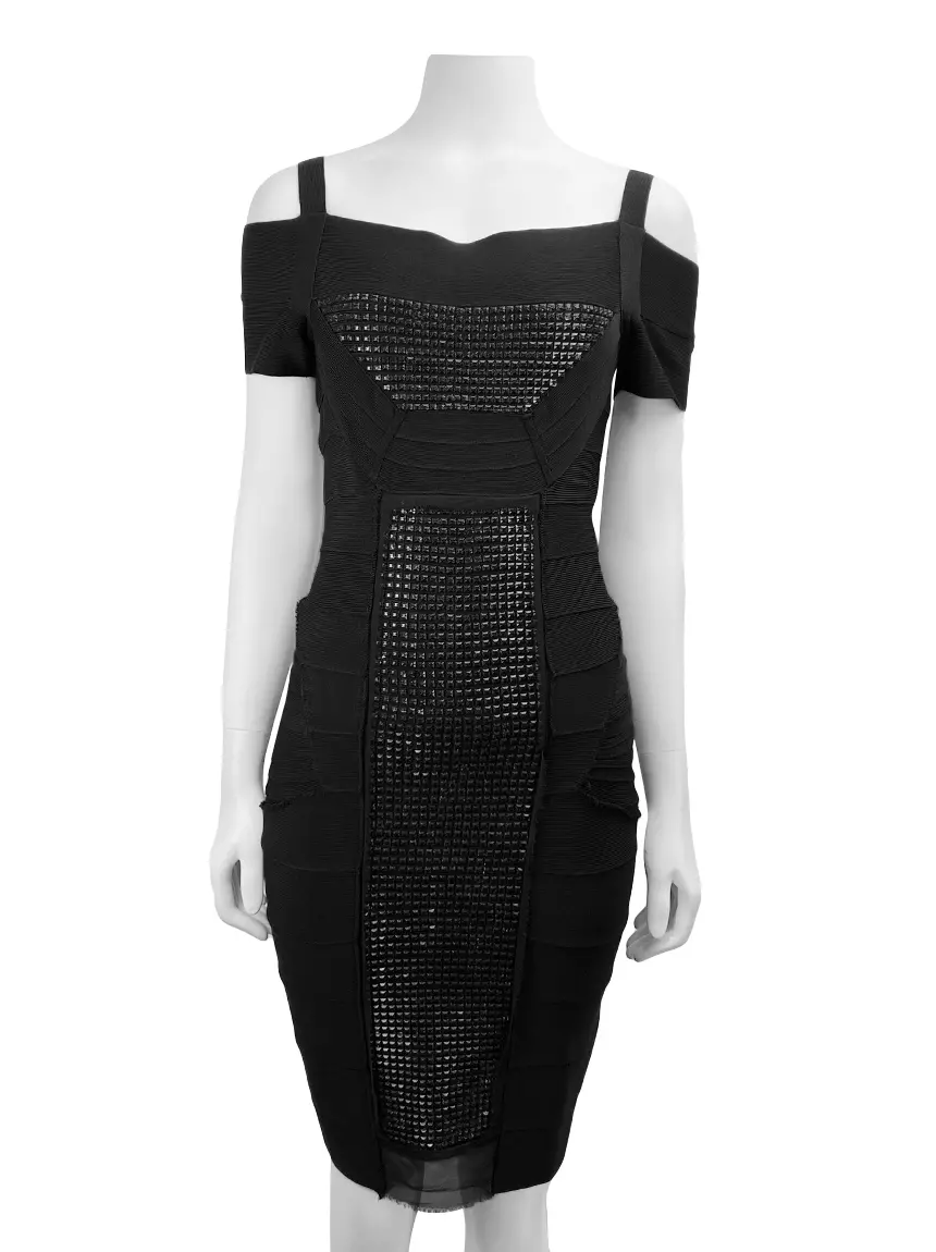 Herve leger 2024 black dress