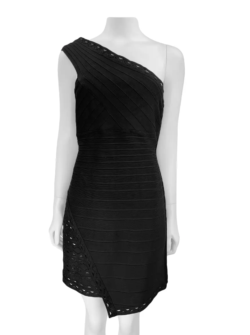 Herve leger sale black dress