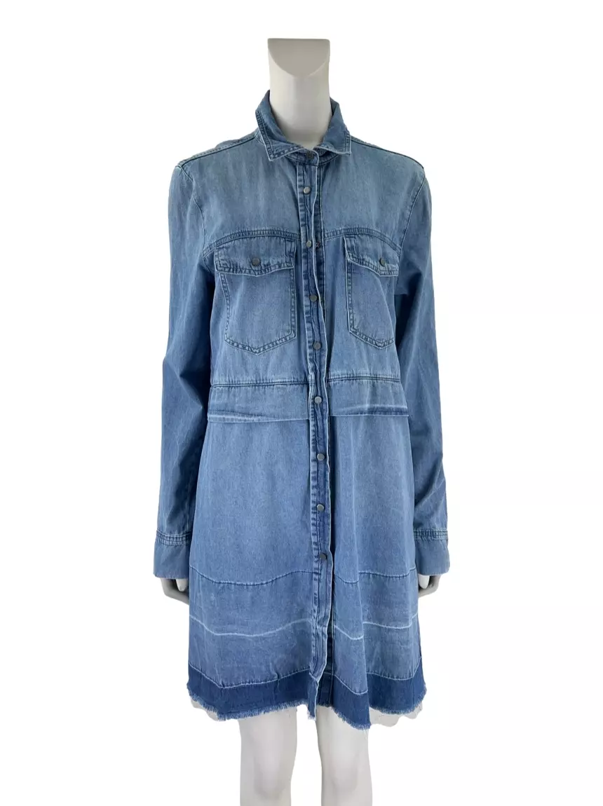 Vestido Le Lis Blanc Reto Jeans - NWB207 Original | Etiqueta nica