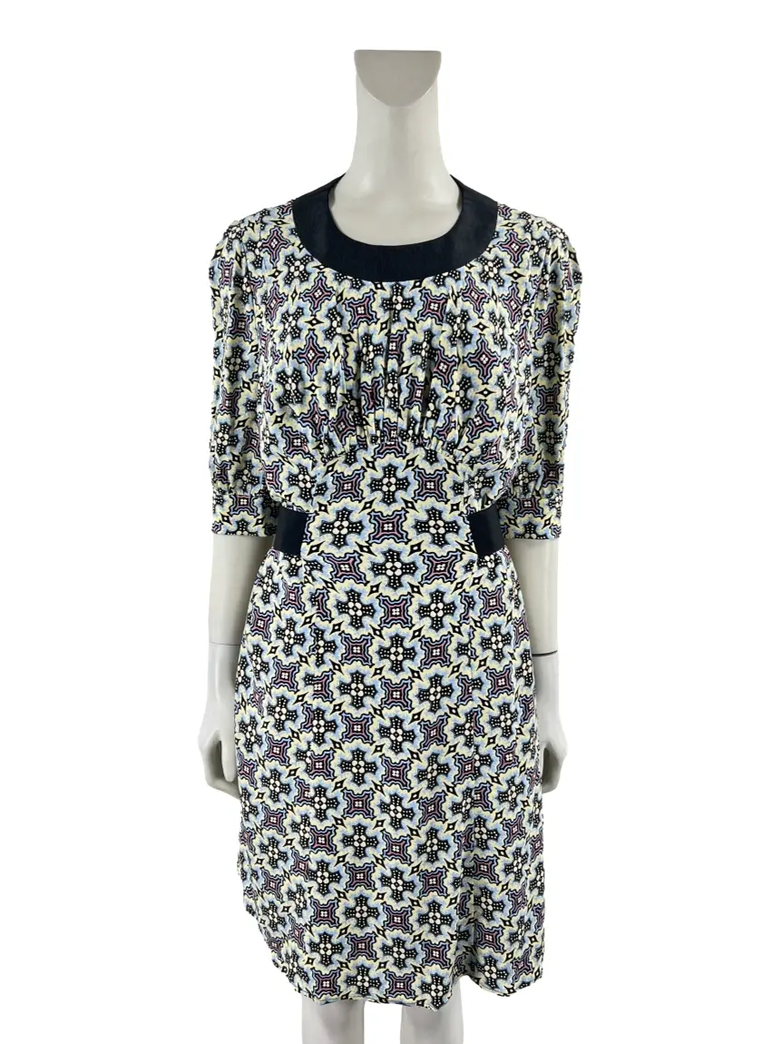 Vestido Prada Tecido Estampado - CRHC4 Original