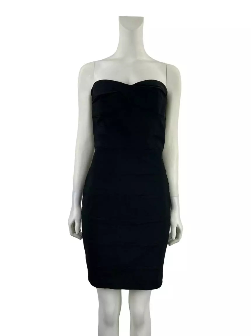 Vestido curto de babados Zara feminino preto. Tamanho: S - Novo com  etiquetas